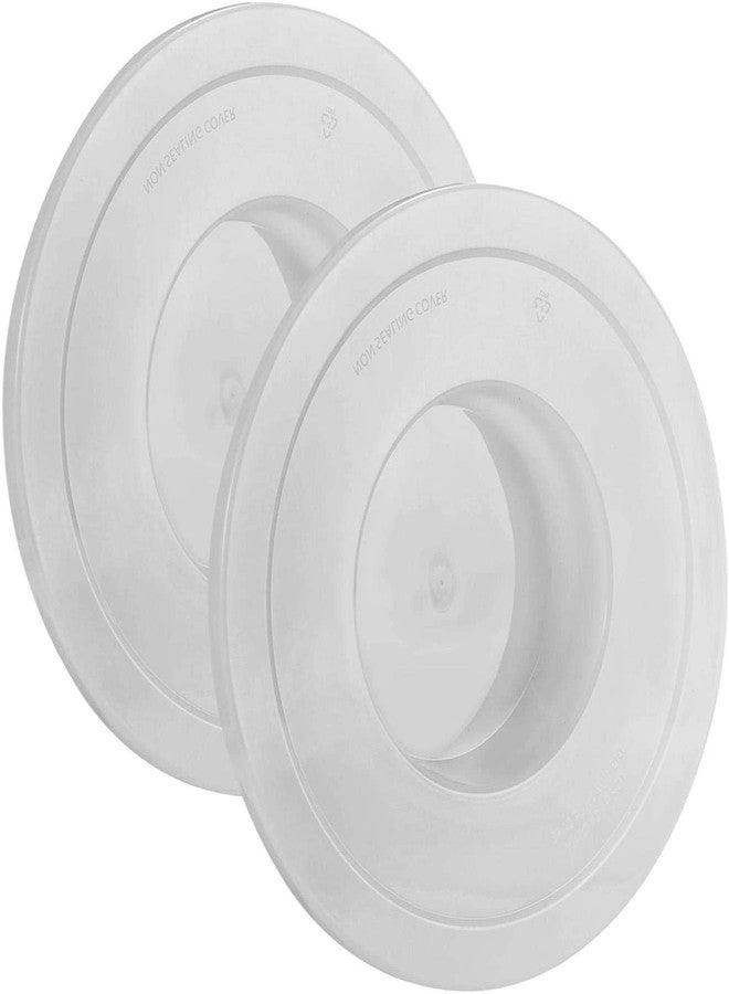 Pokin Upgrade Mixers Bowl Covers for Kitchen aid accessories attachments, Fits Stainless Steel Bowl Lift Stand Mixers 5-6 Quart Models KV25G KP26M1X (2 Pack) - Image 1